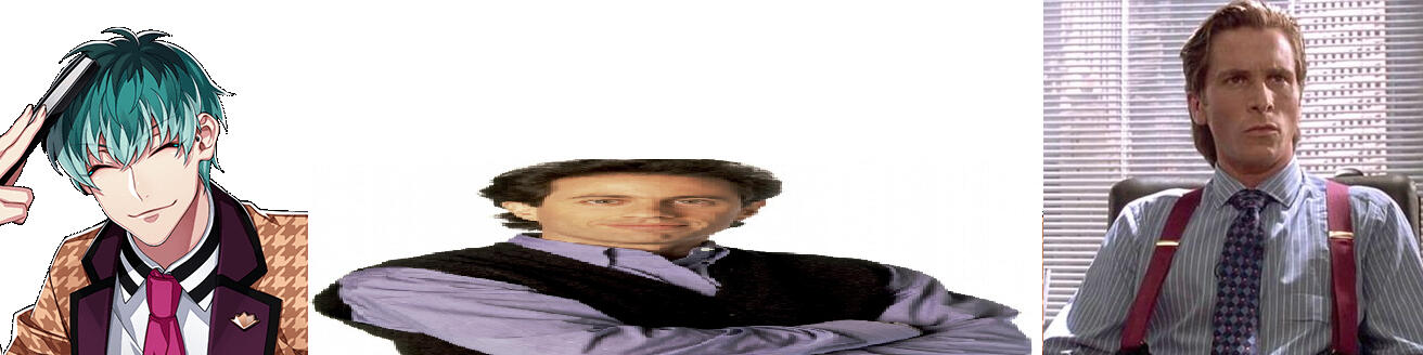 a wizard in purple robes and a tall hat with a feather quill in his hand. he is sitting at a very crowded desk, with a skull, candles, books, and potions on it